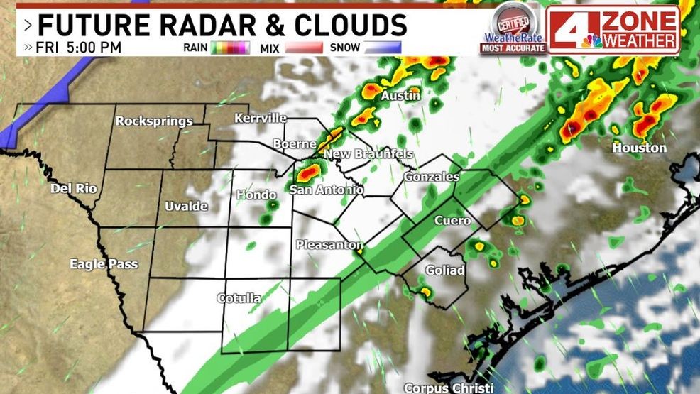 Future radar around 5PM