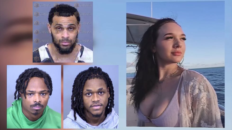 Jared Gray (top left) has now been arrested in connection with the murder of Mercedes Vega...
