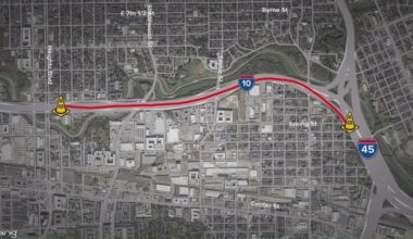 TxDOT shares update on I-10 White Oak Bayou project west of downtown Houston