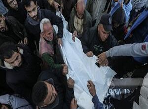 Nine Palestinians, including five children, killed as Israeli attacks continue across Gaza