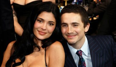 Kylie Jenner’s sheer lace Critics Choice Awards dress was date night perfection