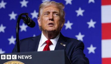 Trump calls for US military spending to rise more than 50% to $1.5tn