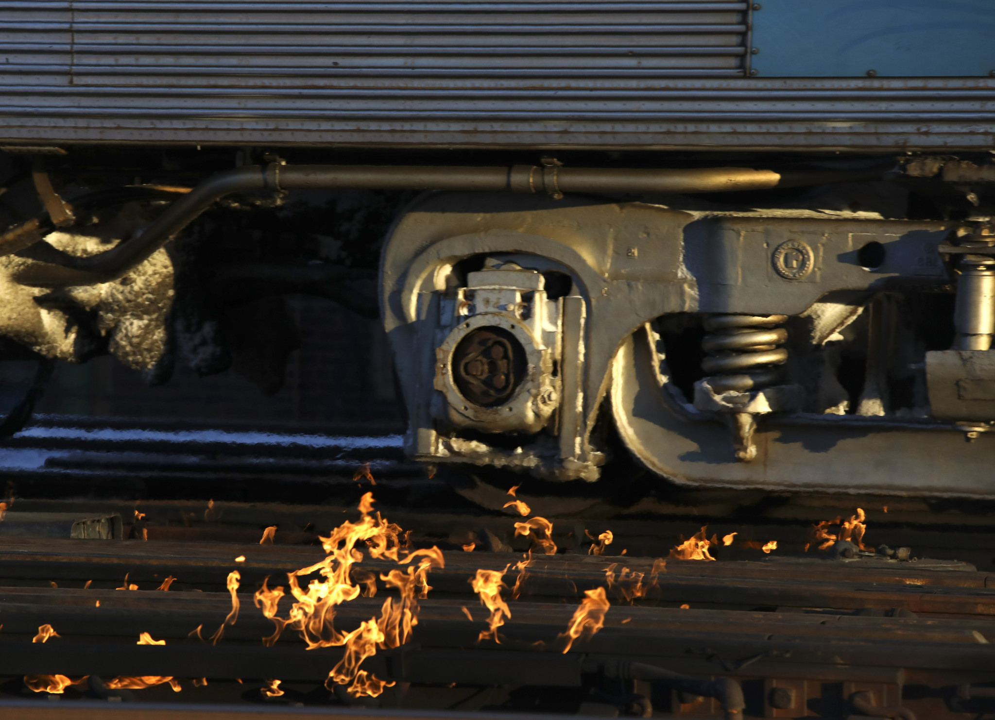 Metra trains go in and out of the Western Avenue...