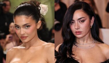 Kylie Jenner and Charli XCX bare it all in matching bikinis while promoting new movie