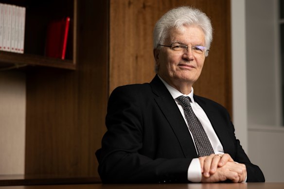 Returning University of Melbourne vice chancellor Glyn Davis.