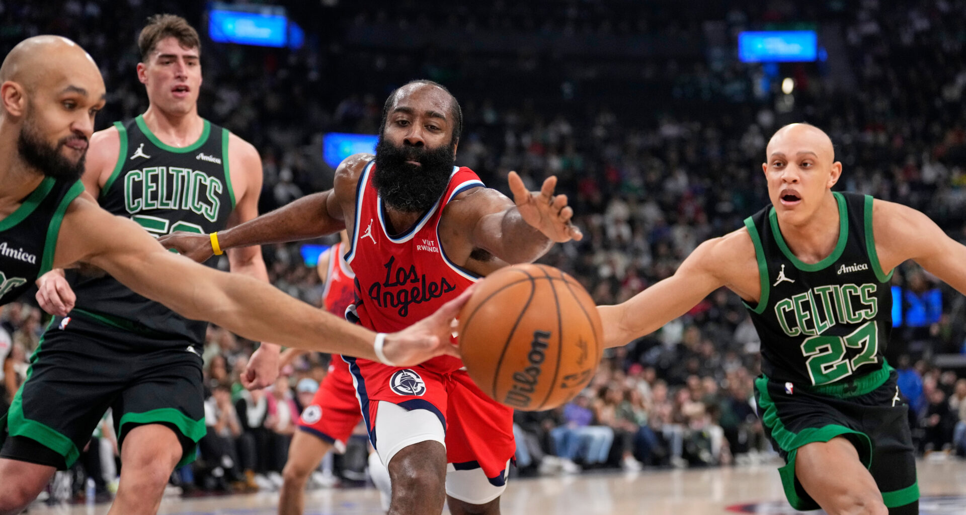 James Harden sits out Clippers game against Warriors due to shoulder stiffness