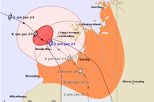 cyclone track map graphic