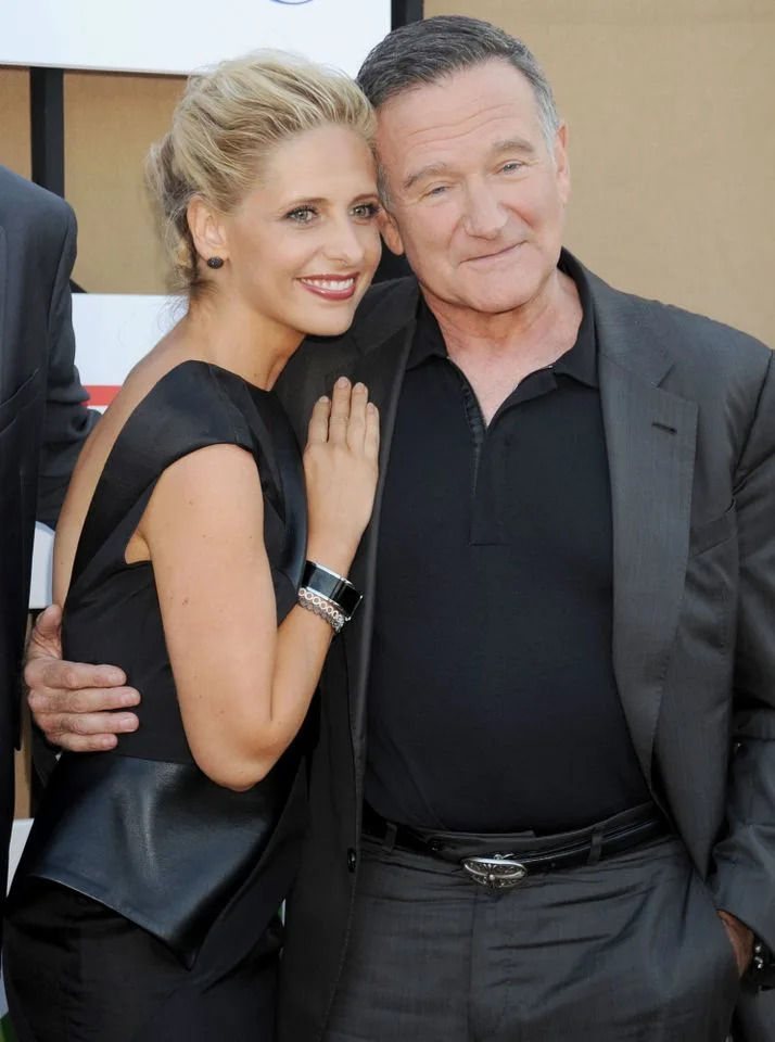 Gregg DeGuire/WireImage Sarah Michelle Gellar and Robin Williams in Beverly Hills, Calif., on July 29, 2013