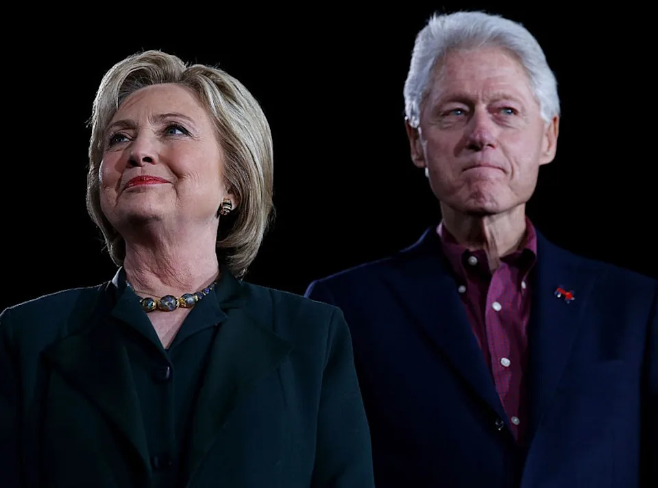 <p>Bill Clinton & Hillary Clinton</p>