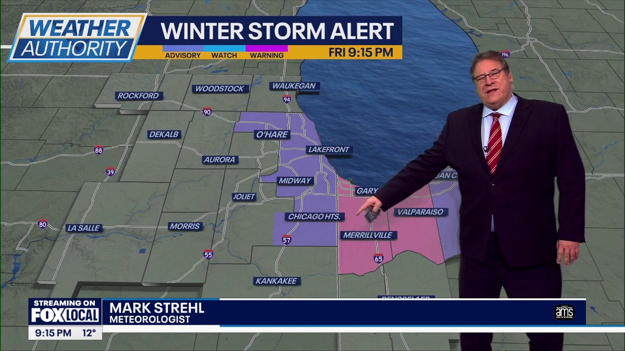 Chicago weather: Snow coming to the area