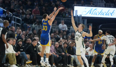 Stephen Curry, Jimmy Butler lead Warriors past Bucks, 120-113