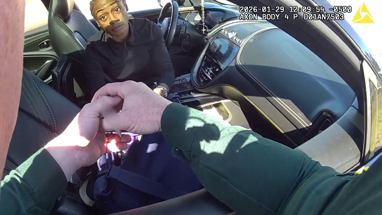 Sha'Carri Richardson speeding arrest bodycam footage