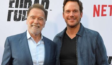 Arnold Schwarzenegger's Christmas gift to Chris Pratt is unhinged