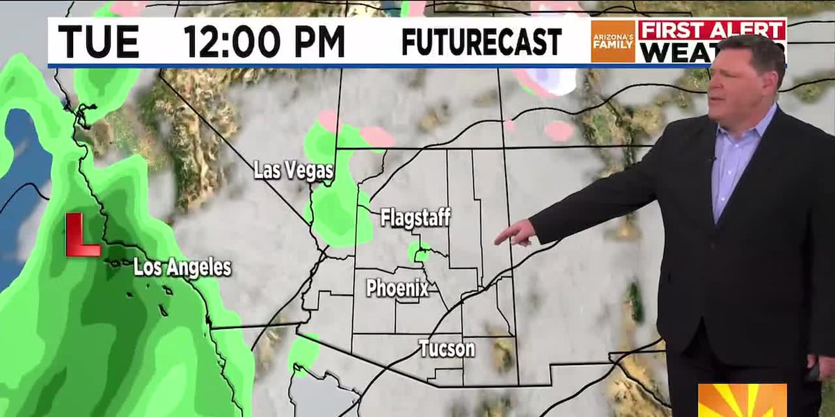 Patchy morning fog in Phoenix area with warmer temps ahead