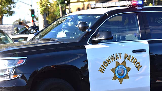 California Highway Patrol cruiser. Photo by Chris Stone