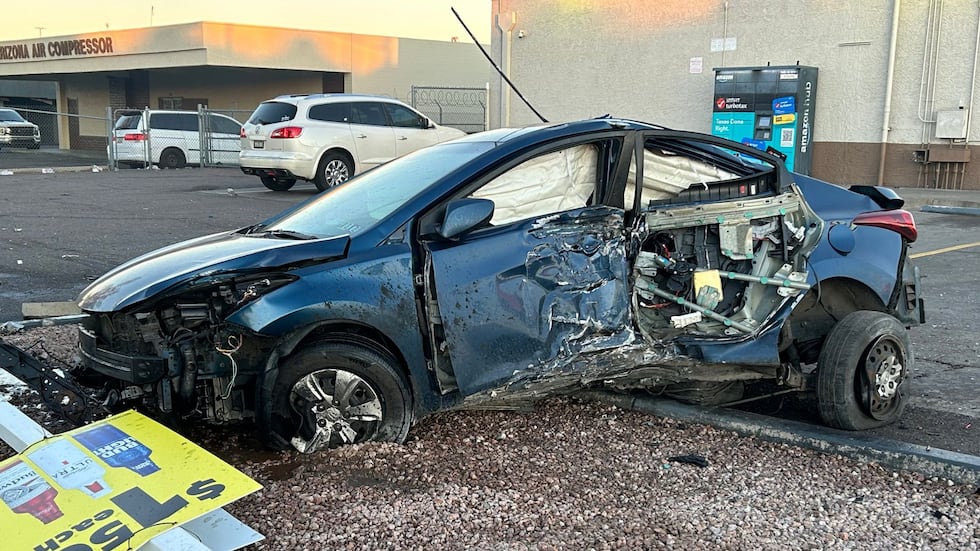 Two women were hospitalized after a stolen car crashed in Maryvale on Jan 9, 2026.