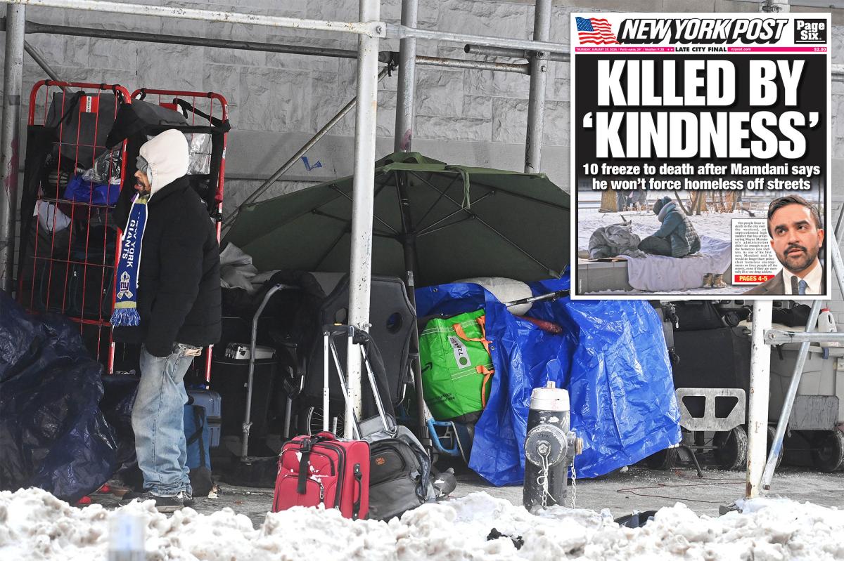 NYC cops, sanitation workers ordered to stop taking down homeless encampments weeks before 10 found dead in deep freeze