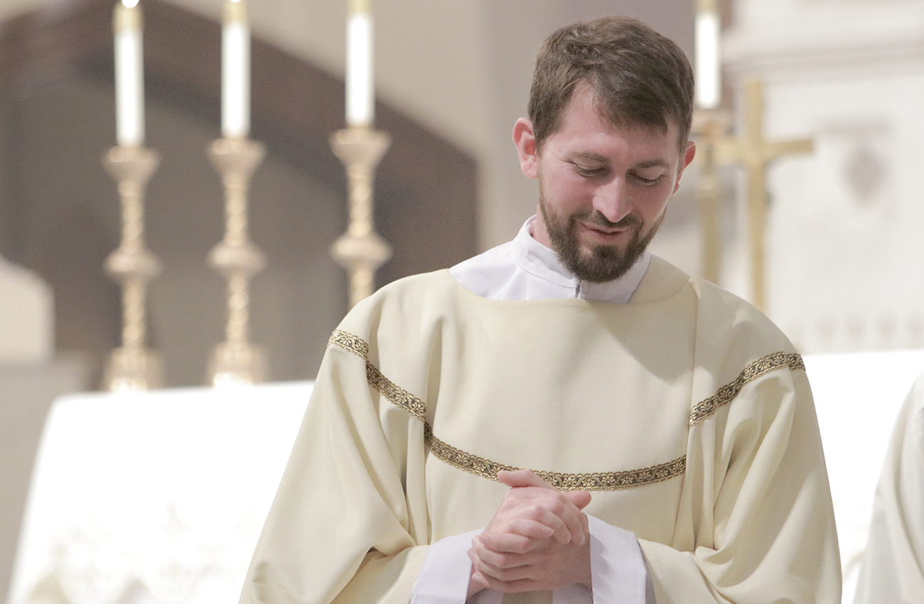 Scenes: New Transitional Deacon Ordained for Archdiocese