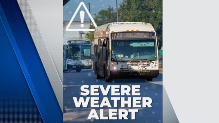 Houston METRO announces service shutdowns, reduced operations ahead of freeze