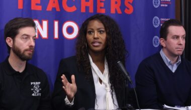 Chicago school board accused of conspiring against teachers union