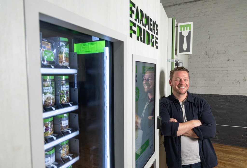 Farmer's Fridge turns vending machine salad into success