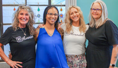 Rethreaded’s mission is to help trafficking survivors achieve economic independence.