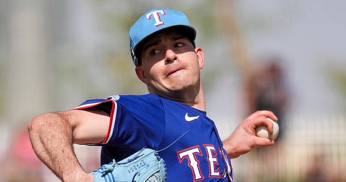 After missing 2025 season, Cody Bradford looks to contribute to Rangers’ pitching solution