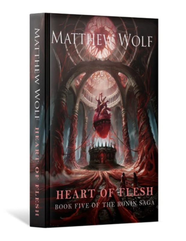 The cover of "Heart of Flesh" by Matthew Wolf(Courtesy of Matthew Wolf)