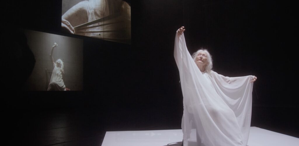 Dance to the End - Directed by Sue Healey - 100 year old Eileen Kramer - Still courtesy of DCW.