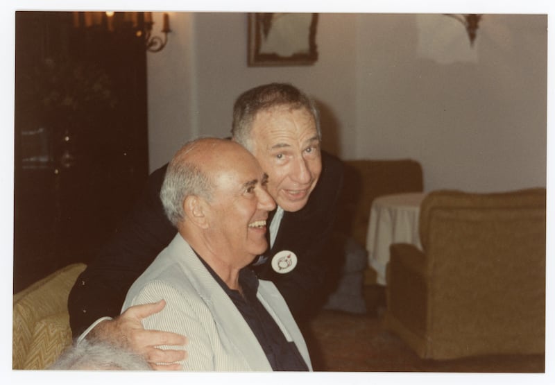 Carl Reiner and Mel Brooks