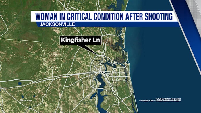 Woman in critical condition after shooting on Jacksonville’s Northside