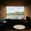 © Yuta Sawamura Earthboat Cave - Mobile Cabin / PAN- Projects - Interior Photography
