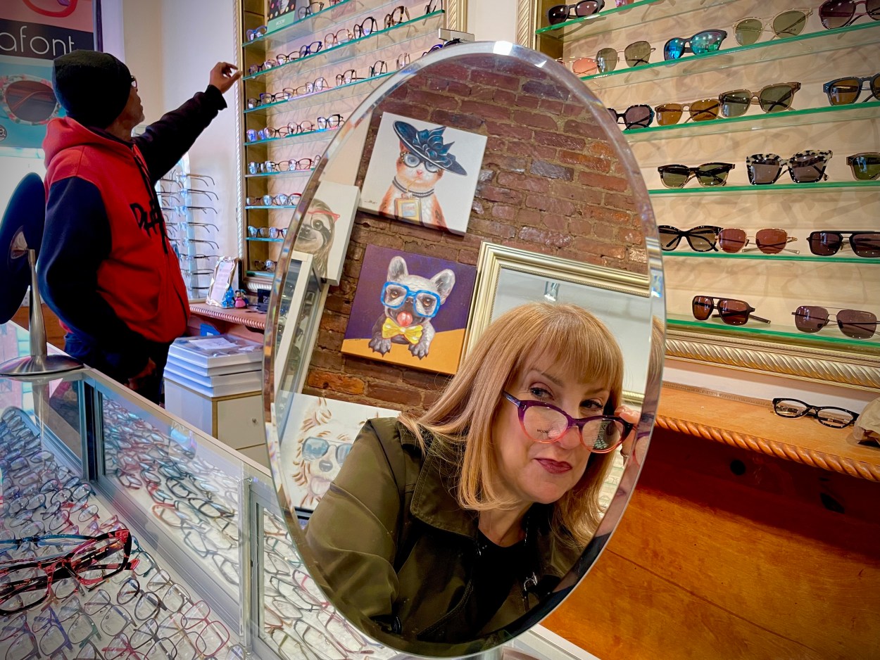 Erin Lee Kelly at Manhattan Eyeworks