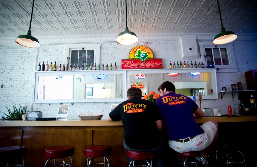 Dutch's is a low-key burger joint on S. University in Fort Worth.