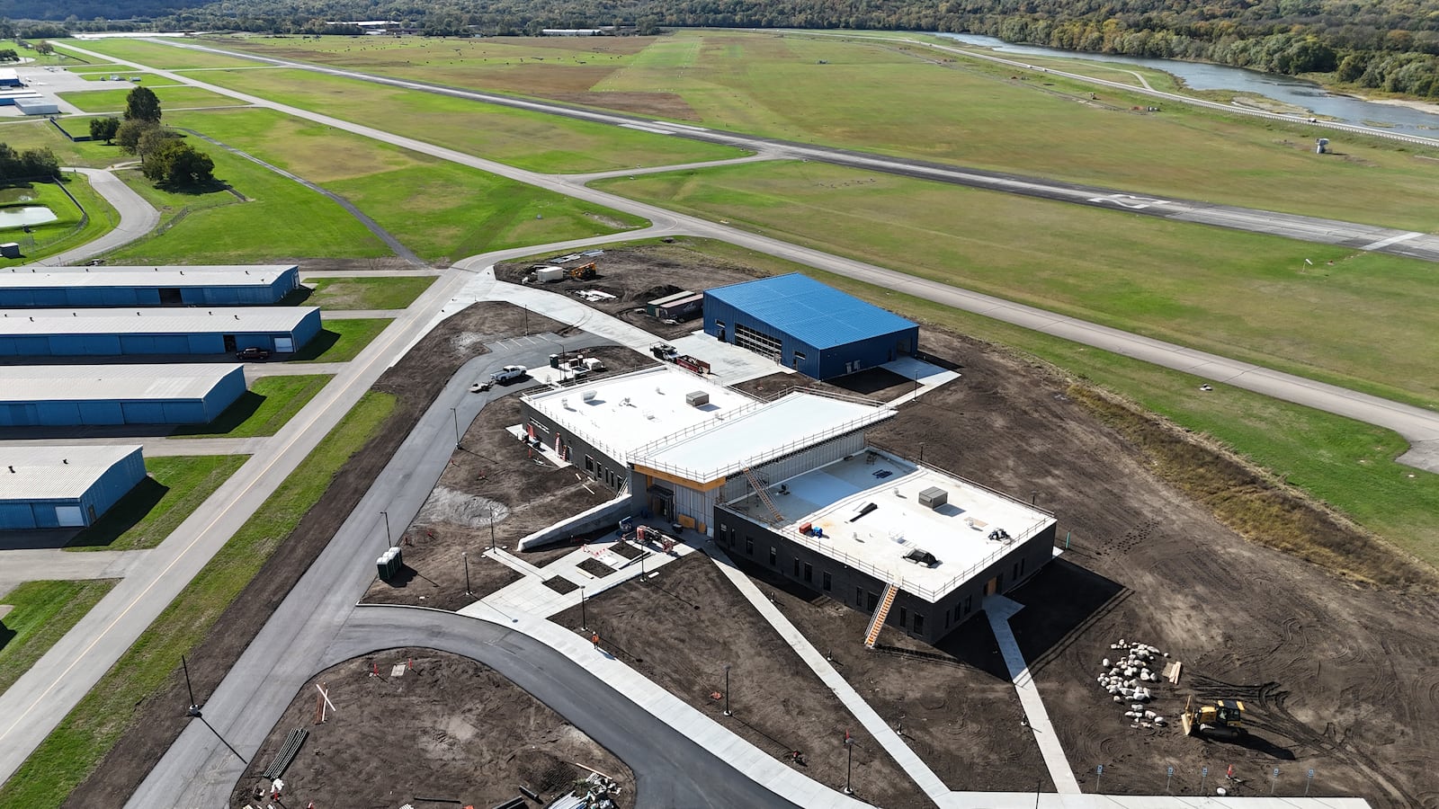 In March, next to an airstrip at Middletown Regional Airport, Butler Tech is scheduled to open its $15 million its first, free-standing Aviation Education Center for high school students from the career schools’ 11 local school districts it serves. The aviation school is one of three major Butler Tech facilities scheduled to open in the first half of 2026. (Provided)
