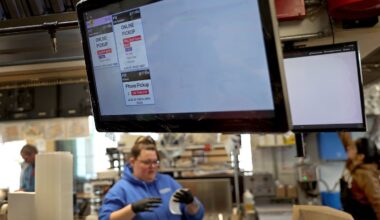 A location of Nick's Place in Newmarket, N.H. The pizza chain has turned to artificial receptionists at some of its locations.