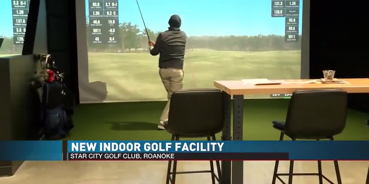 Indoor golf club opens in Roanoke