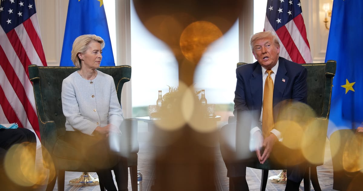 EU Parliament delays decision to unfreeze US trade deal – POLITICO