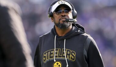 Mike Tomlin stepping down as Steelers head coach after 19 seasons