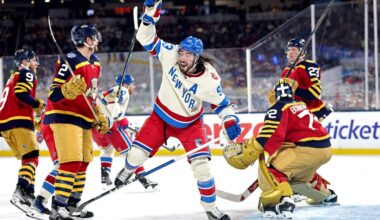 New York Rangers’ Mika Zibanejad records first hat trick in NHL Winter Classic history