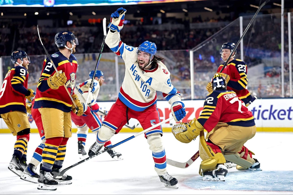 New York Rangers’ Mika Zibanejad records first hat trick in NHL Winter Classic history