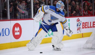 Did Jordan Binnington refuse to be pulled? Blues coach Jim Montgomery sets the record straight