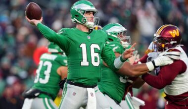 Tanner McKee, Eagles’ reserves not enough to secure No. 2 seed vs. Commanders