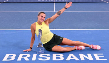 Sabalenka wins 22nd title in Brisbane, passes Azarenka for third among active players