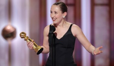 CBS Could Face FCC Fine As Adolescence's Erin Doherty's Swears At Globes