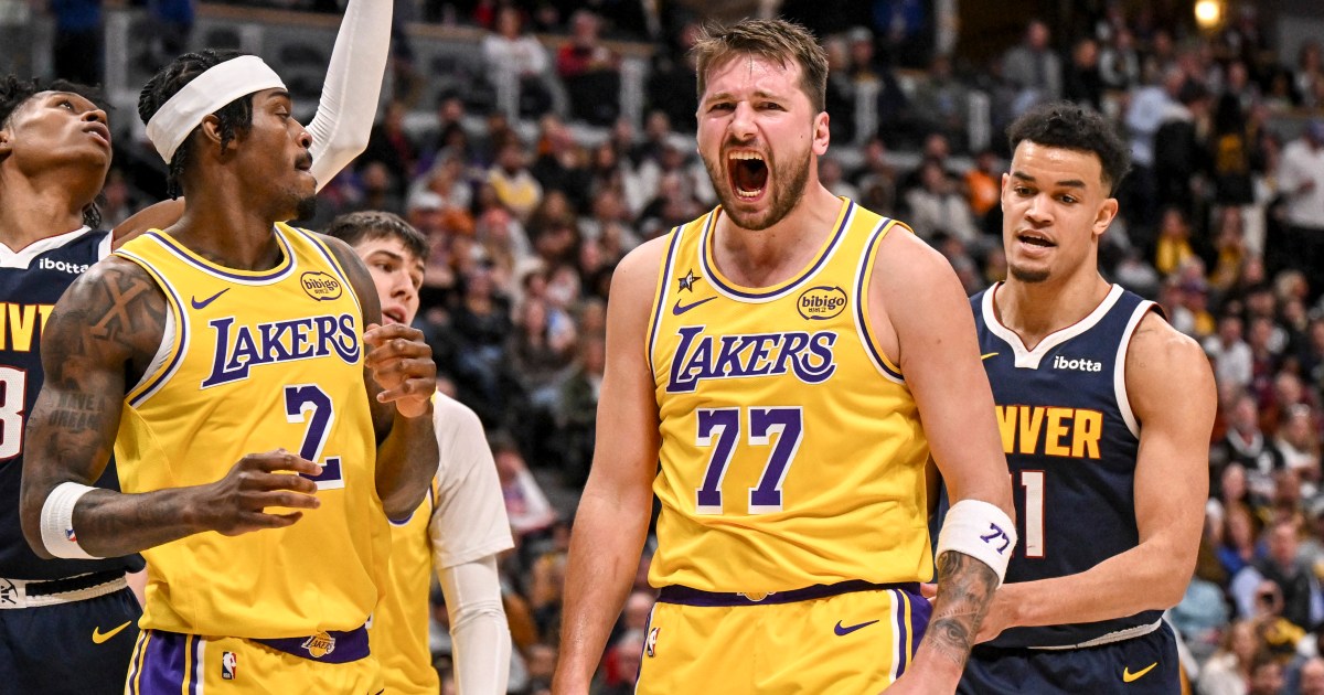 Luka Doncic records triple-double as Lakers rally past Nuggets | Basketball News