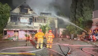 120-Year-Old Hollywood Motel Destroyed in Massive L.A. Structure Fire