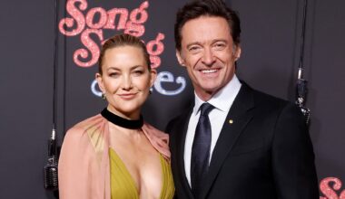 Hugh Jackman and Kate Hudson called "monsters" by the son of 'Song Sung Blue' duo