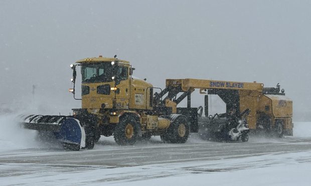 An aptly named monster truck out on a runway Sunday morning at Philadelphia International Airport. (COURTESY OF PHL) 