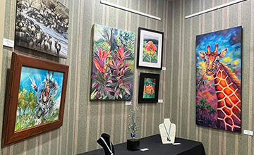 Local artists showcase talent at juried exhibition